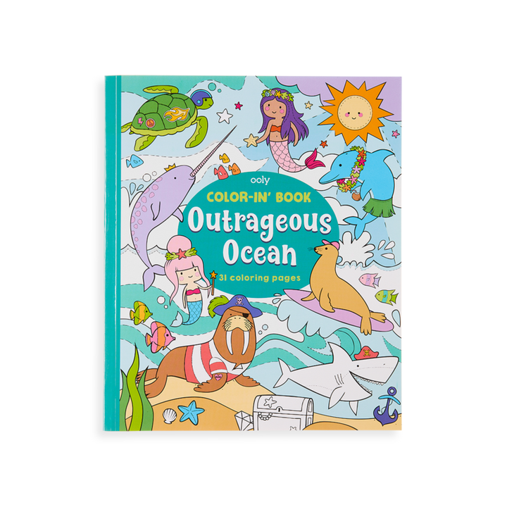 Livre à colorier Outrageous Ocean