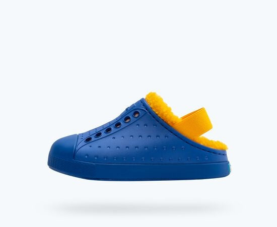 Souliers Jefferson Cozy UV Blue Spicy Yellow   C4