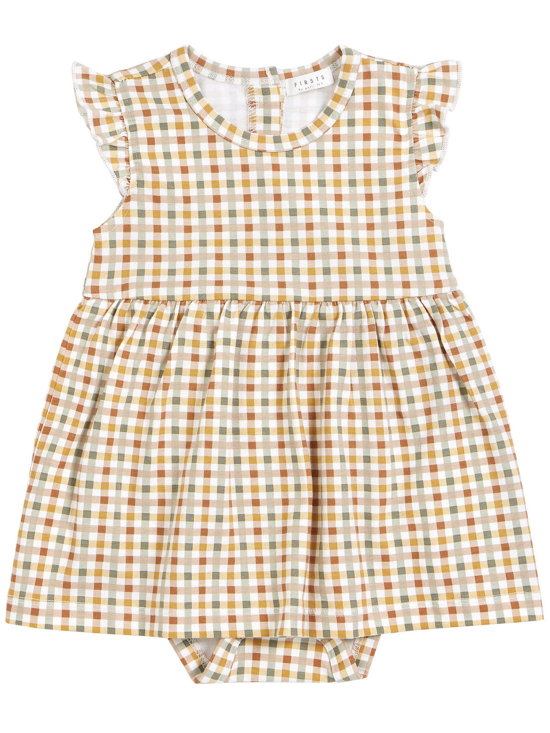 Robe Gingham Pastel 3 mois