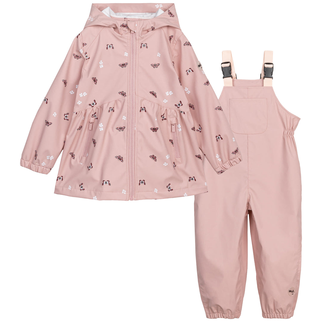 Ensemble de pluie Papillons Pastel  10 ans