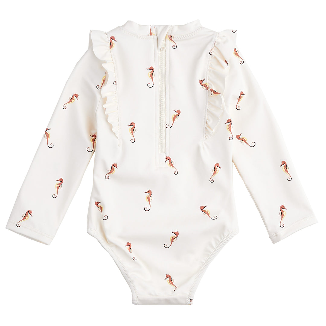 Maillot une pièce Hippocampes Bébé 3-6 mois