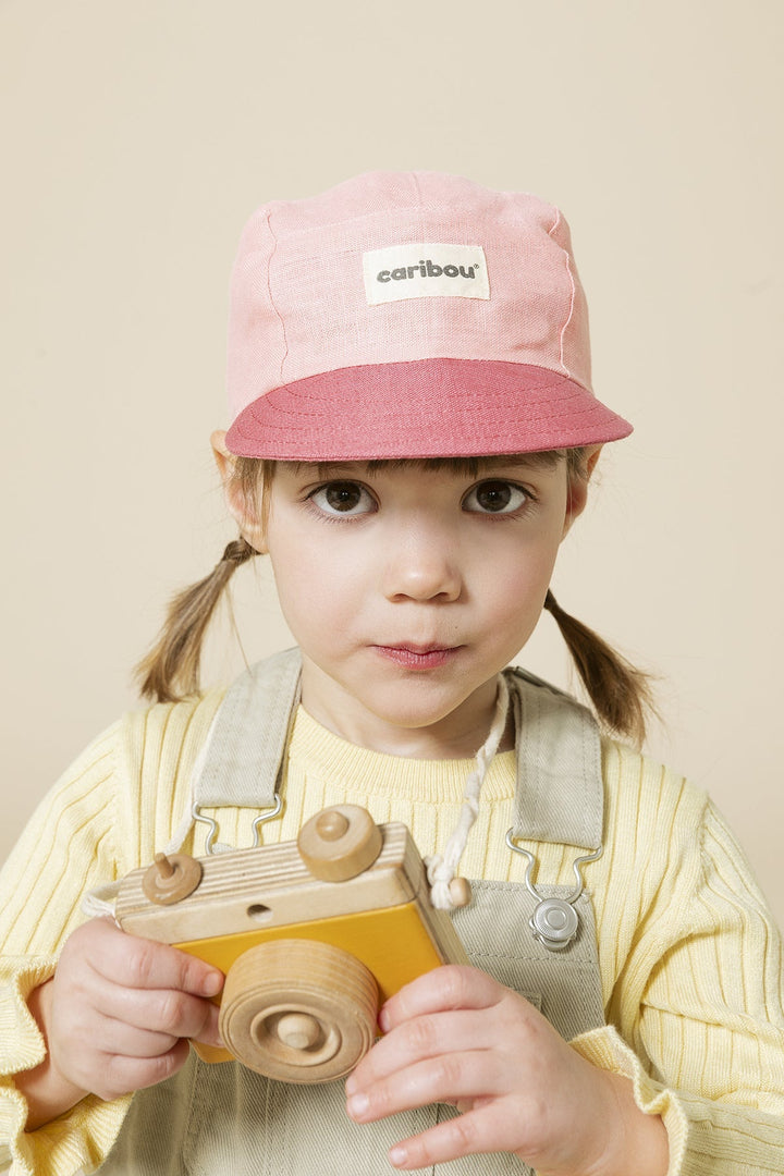 Casquette duo Rose Petit