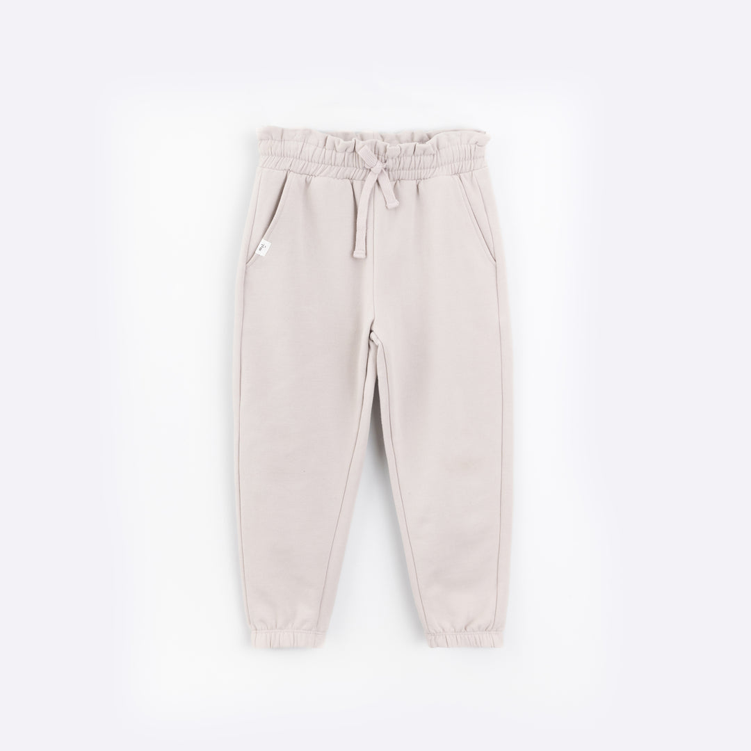 Jogger en molleton Light Grey  12 ans