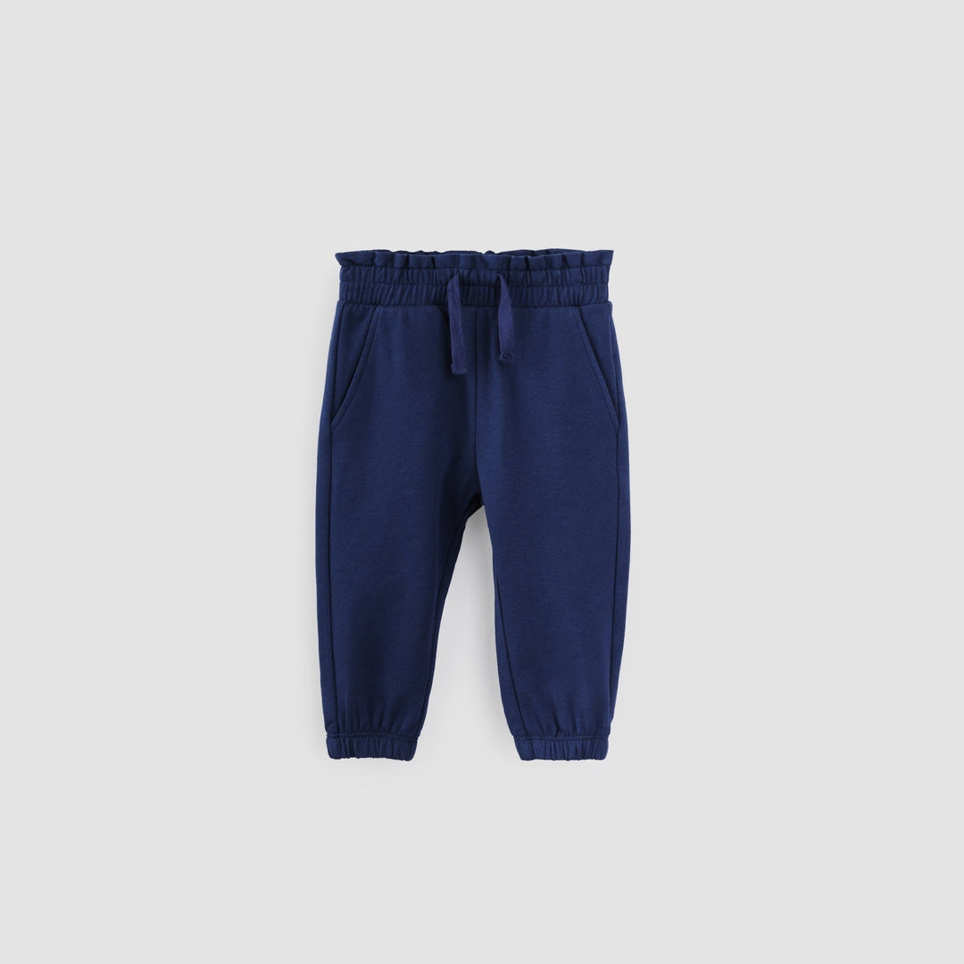 Joggers plissé Navy 3 mois