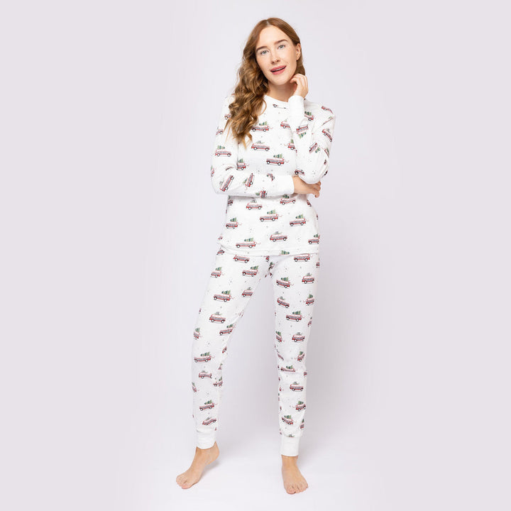 Pyjama Voitures festives Femme  XS