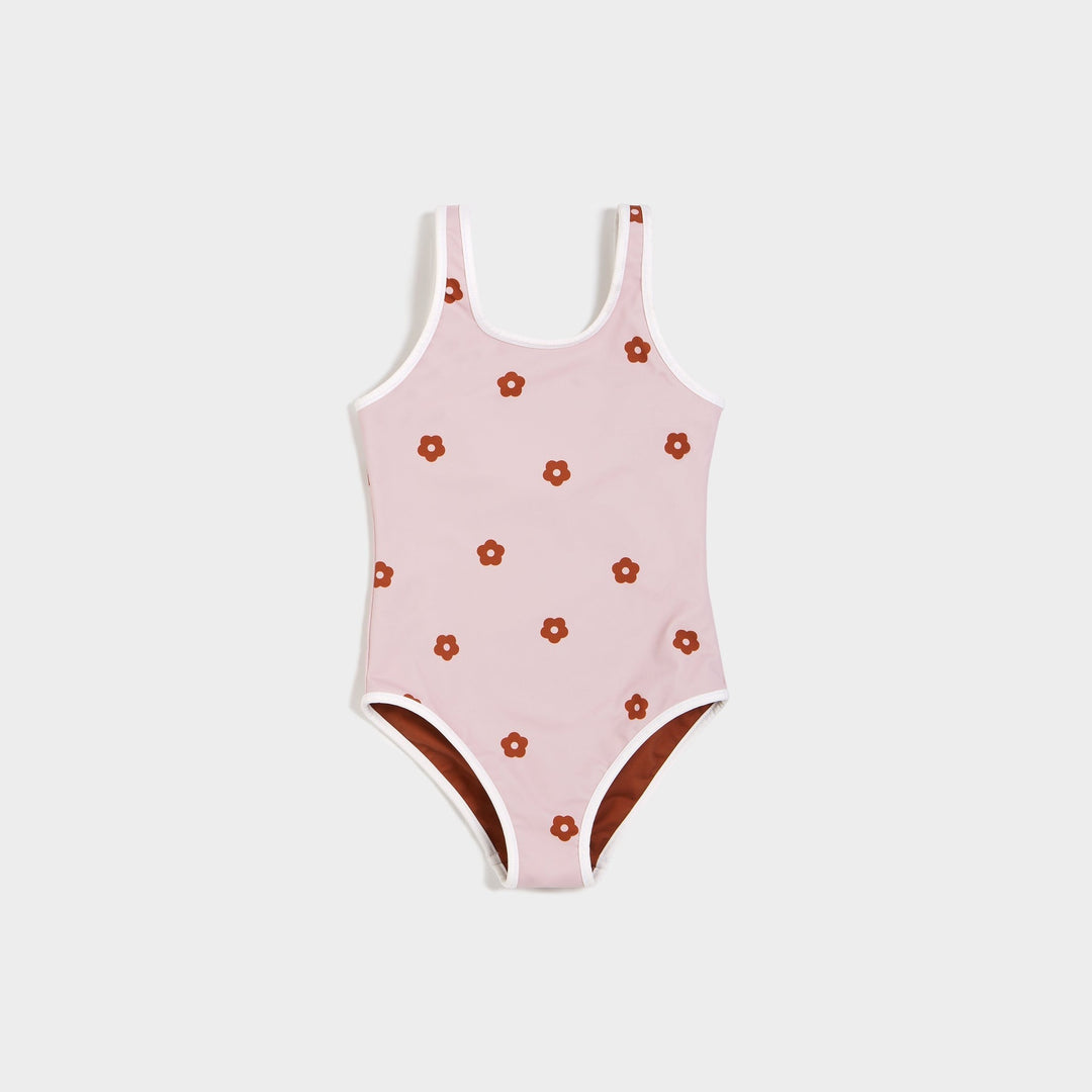 Maillot de bain réversible  Flower Power 8 ans