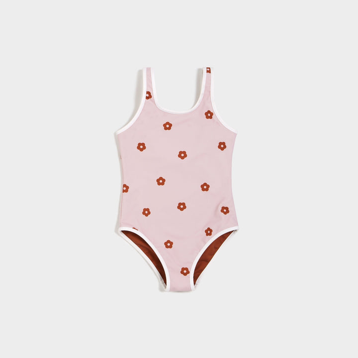 Maillot de bain réversible  Flower Power 8 ans