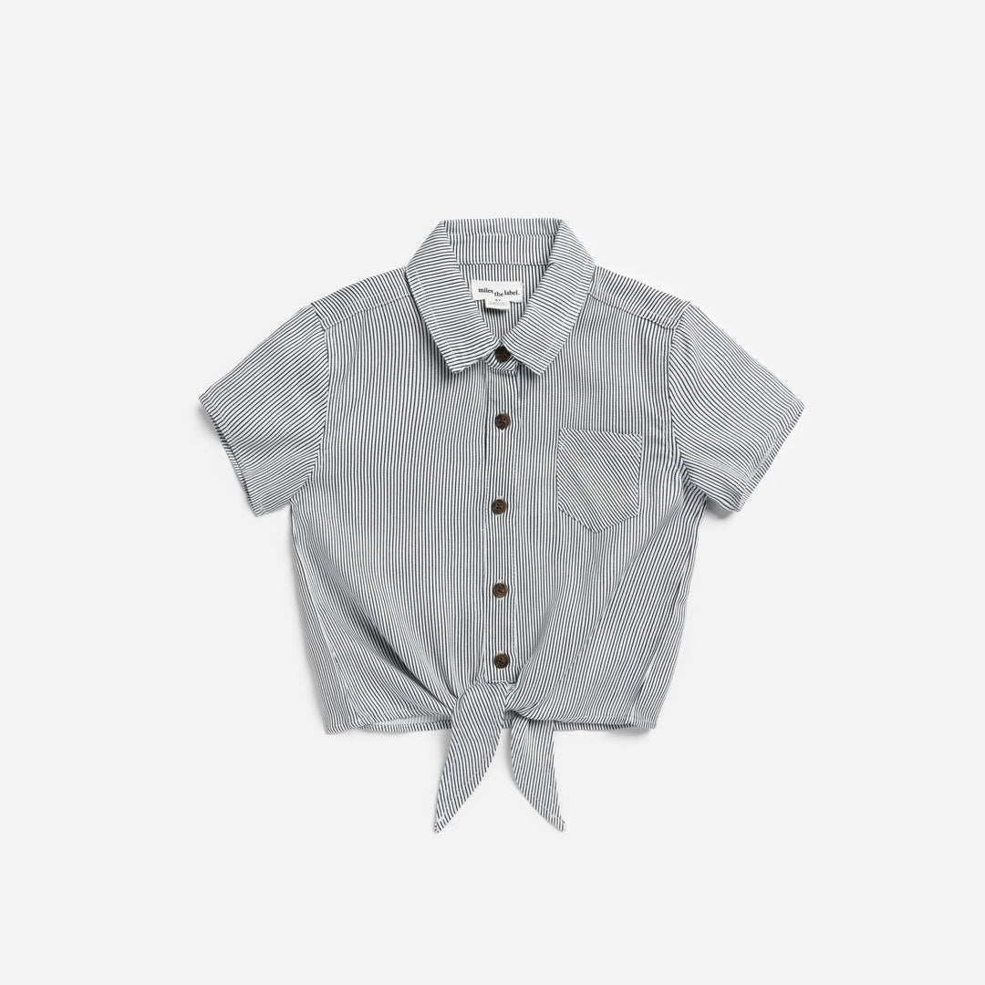 Chemise Lignée Nouée 2 ans