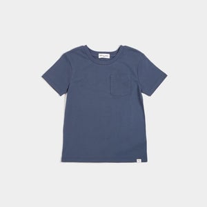 T Shirt Basic Dusty blue 4 ans