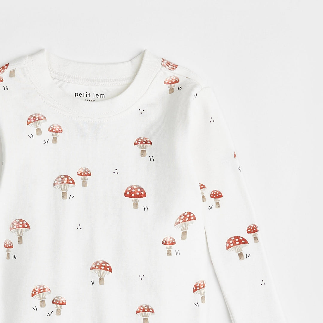 Pyjama deux pièces Champignons 8 ans