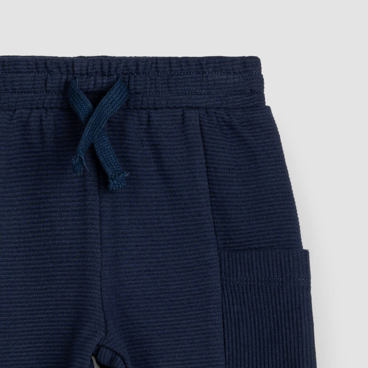 Short côtelés Navy 4 ans