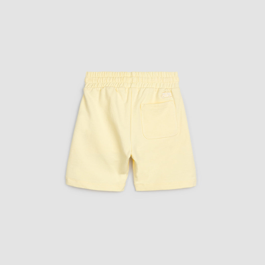 Short en molleton Light Yellow Bébé 9 mois