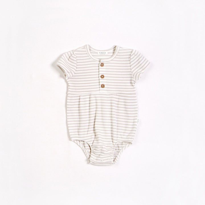 Bubble romper Ligné Gris 3 mois