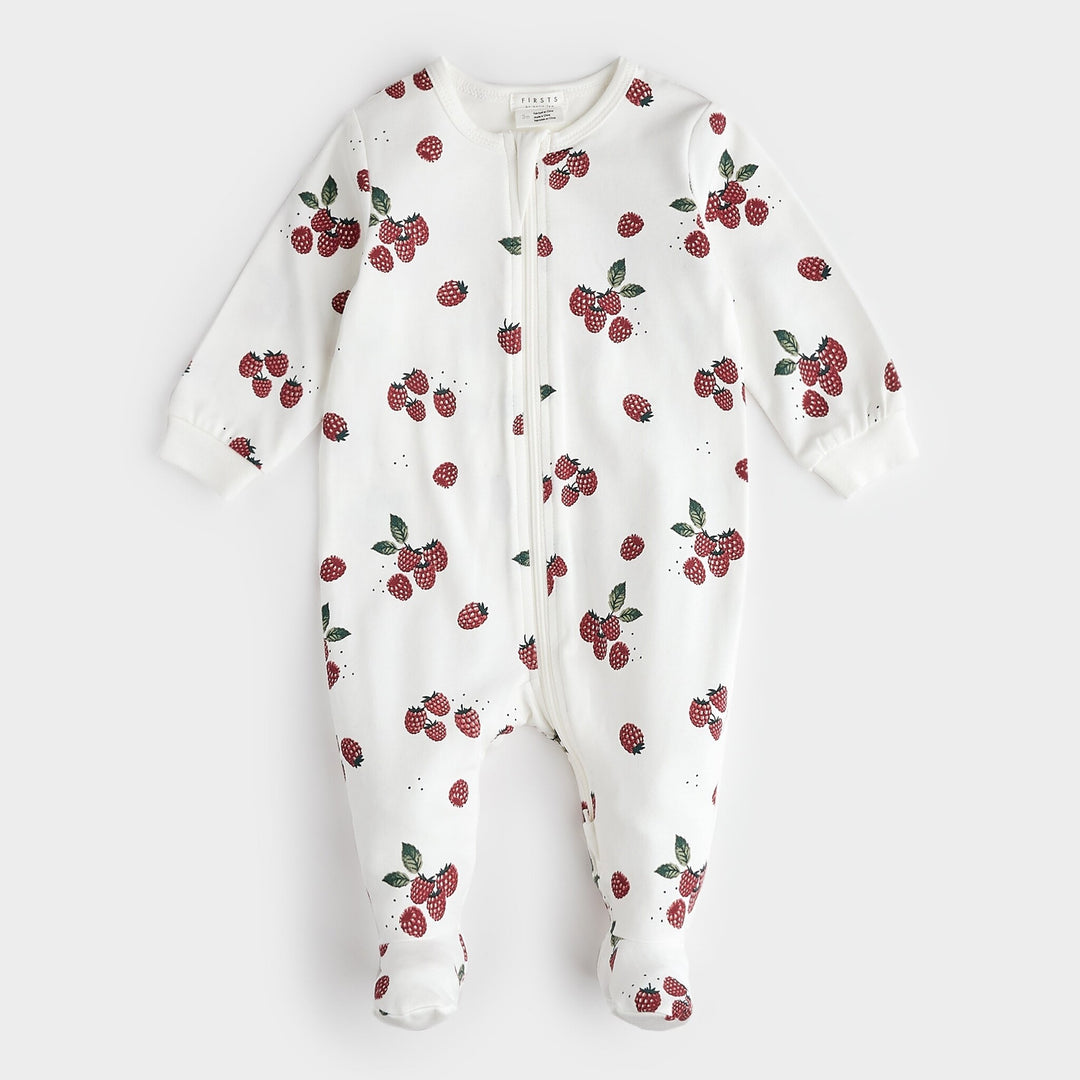 Pyjama une pièce Framboises 6 mois