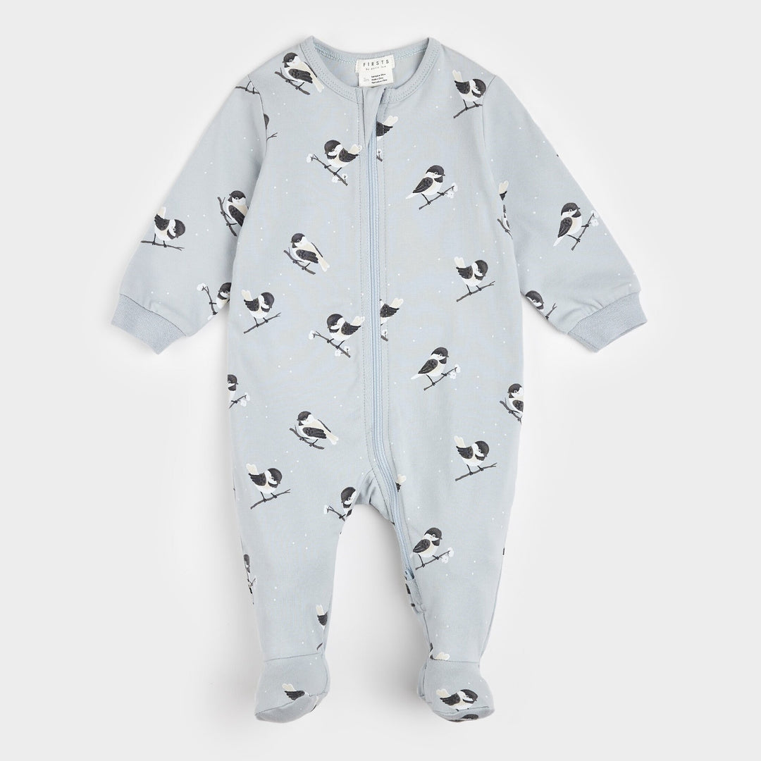 Pyjama une pièce Mésanges Nouveau-né