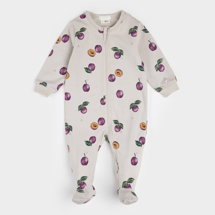 Pyjama une pièce Prune Nouveau-né