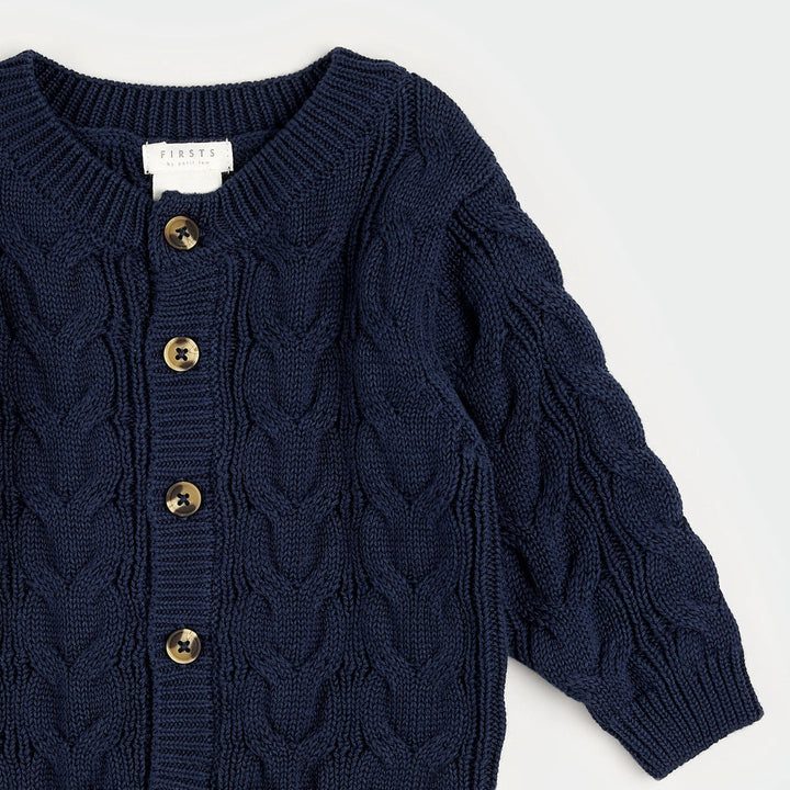 Cardigan en tricot Marine 18-24 mois