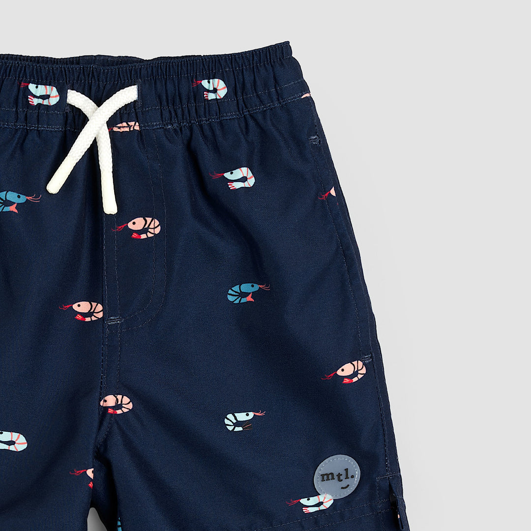 Short de piscine Crevettes  3 ans