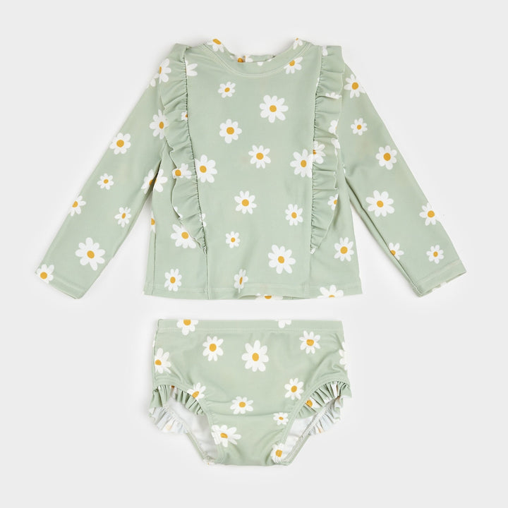 Maillot deux pièces Marguerites Bébé 12-18 mois