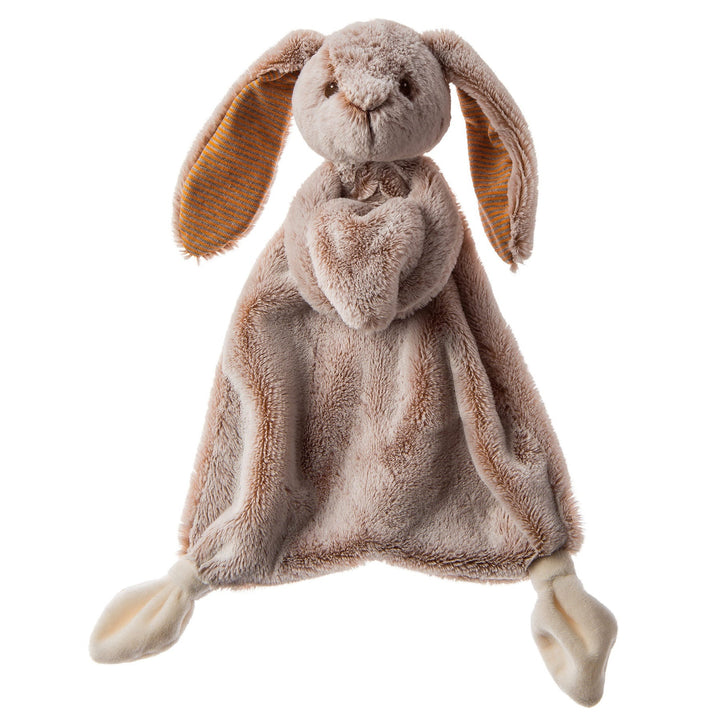 Doudou lapin brun