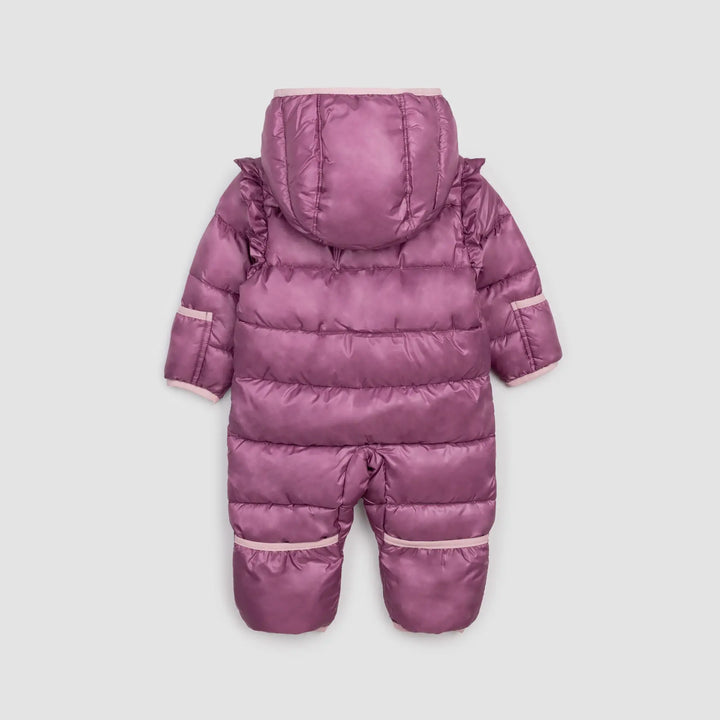 Combinaison matelassée Dark Pink 3 mois