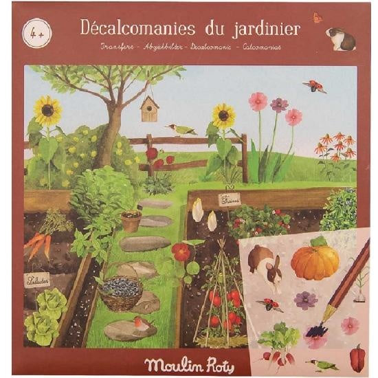 Décalcomanies Le jardinier