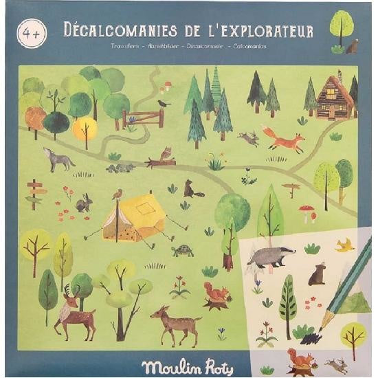 Décalcomanies L’explorateur