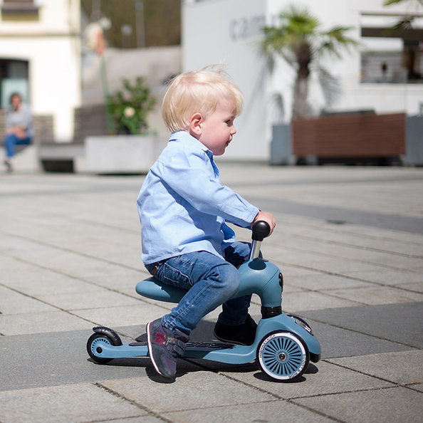 Trottinette 2 en 1  Highwaykick 1 Steel