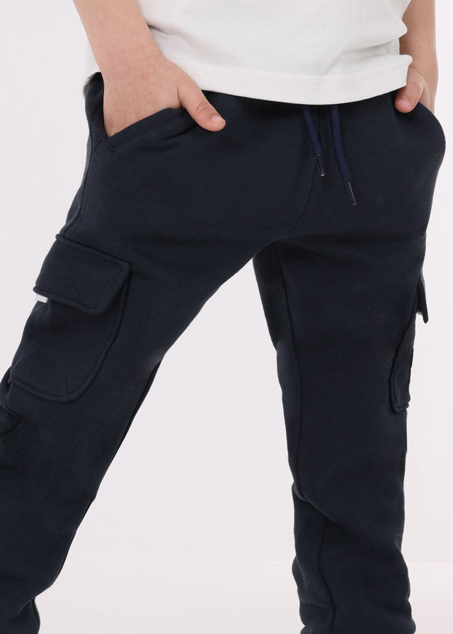 Pantalon jogging  cargo Deep blue 4 ans