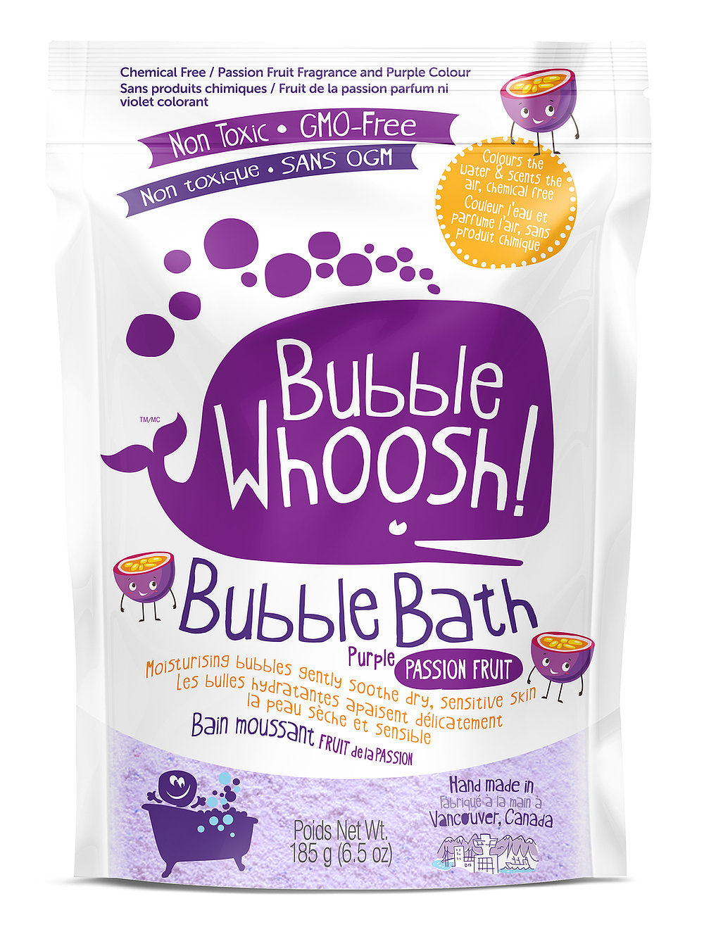 Bain moussant Bubble Whoosh - Passion Fruit