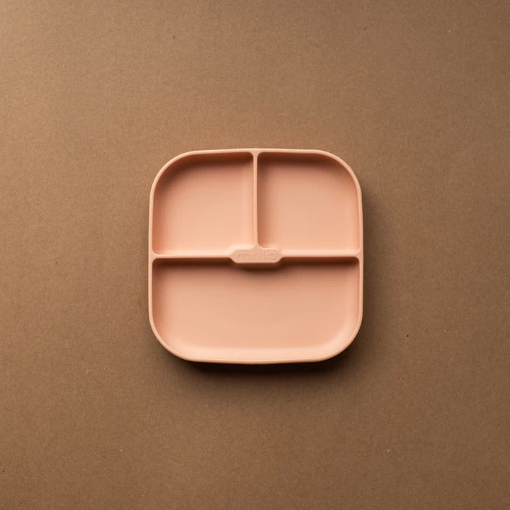 Assiette de silicone Blush