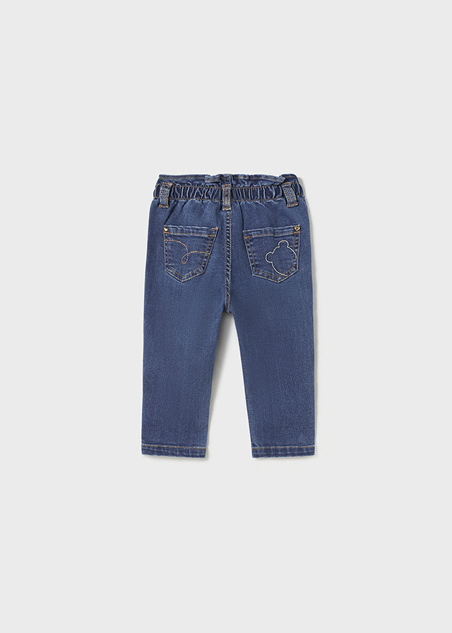 Jeans  broderie ourson Medio 36 mois