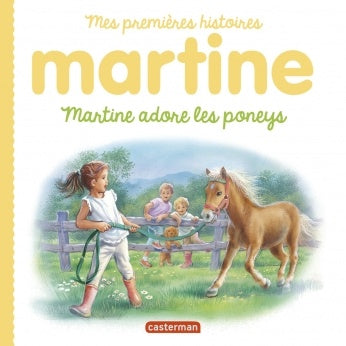 Martine adore les poney