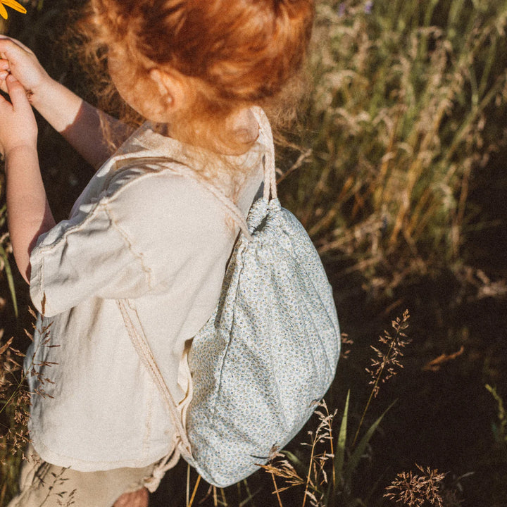 Sac à dos Gingham Jaune