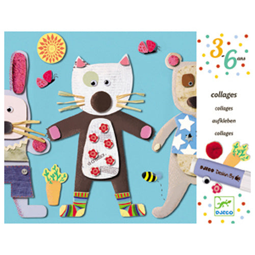 Collage pour les petits -Petits animaux