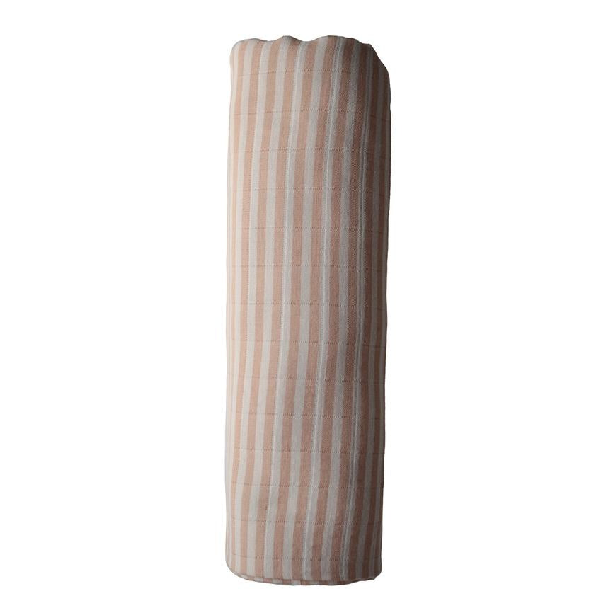 Couverture en mousseline Natural Stripes