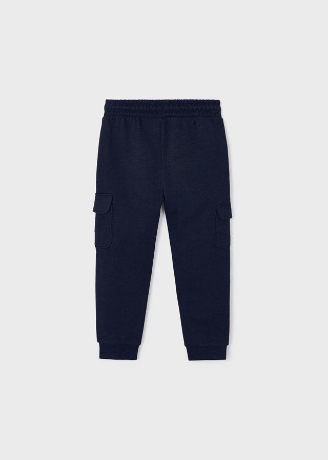 Pantalon jogging  cargo Deep blue 4 ans