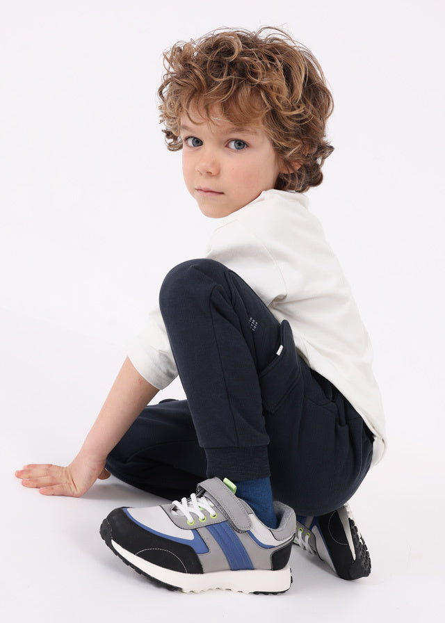 Pantalon jogging  cargo Deep blue 4 ans