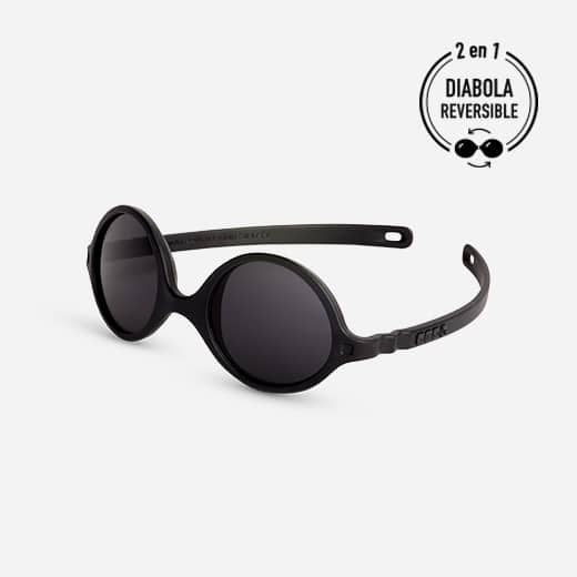 Lunettes de soleil de bébé Diabola Noir