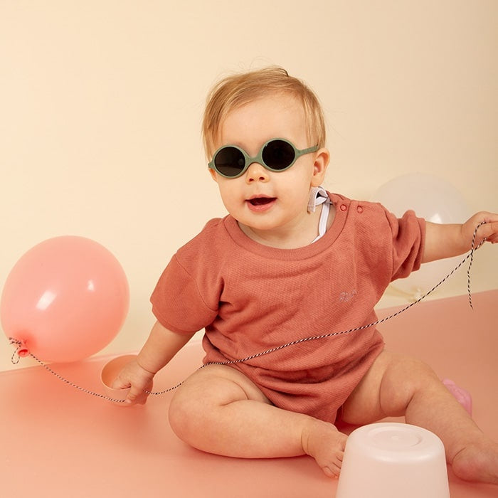 Lunettes de soleil de bébé Diabola Kaki