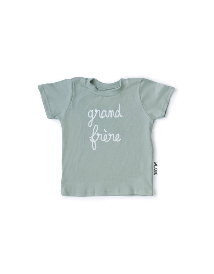 T-Shirt Sauge Grand Frère 12 mois