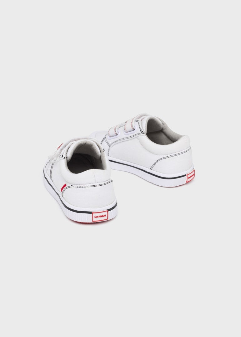 Souliers en toile Blanc 7.5