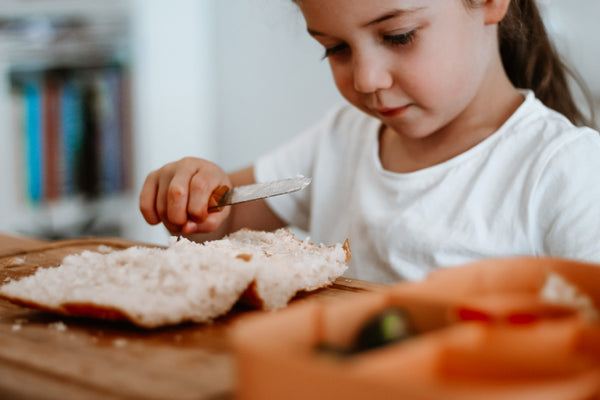 Couteau pour enfant Kiddikutter Manche en bois