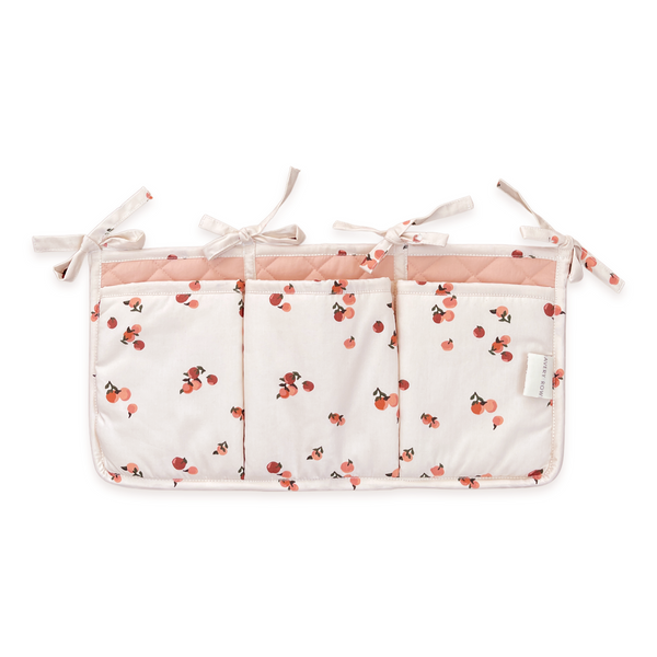 Pochette de rangement pour lit de bébé Peaches