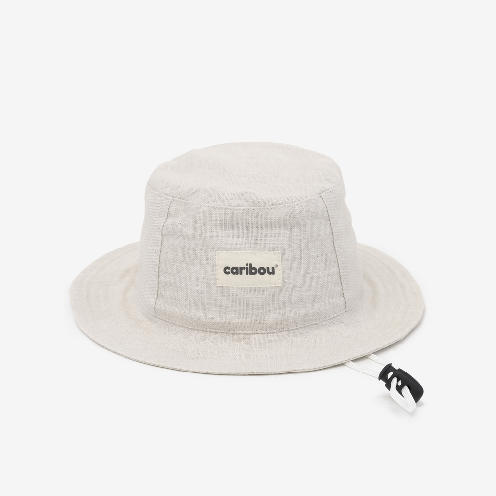 Chapeau Bucket Écru Moyen