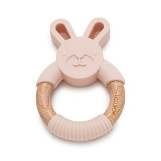 Anneau de dentition Lapin Blush Pink