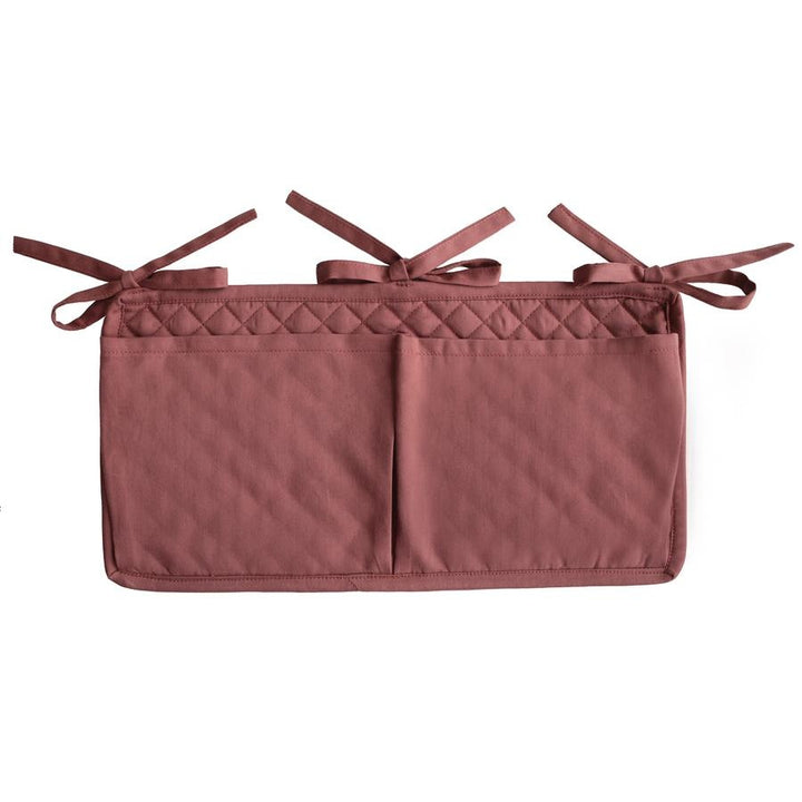 Pochette de rangement pour bassinette Cognac