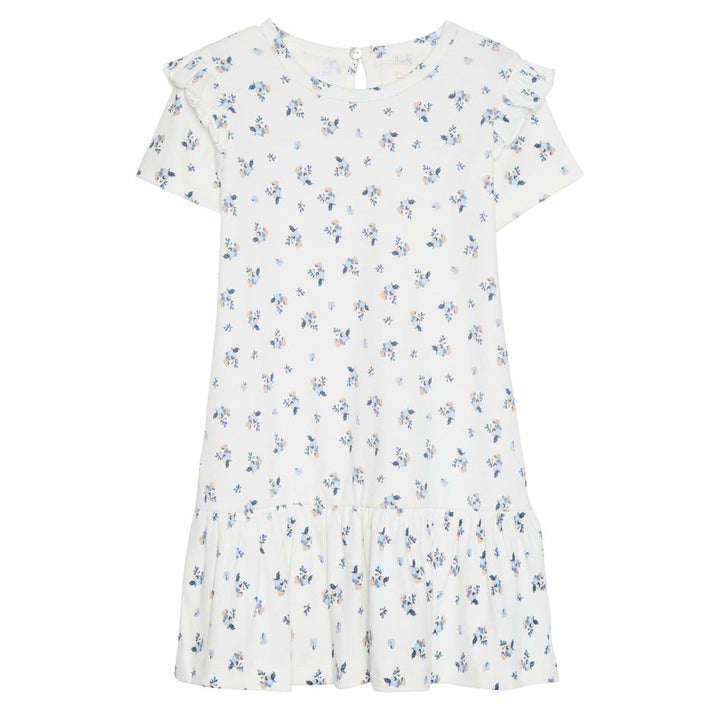 Robe Petites fleurs bleues 12 mois