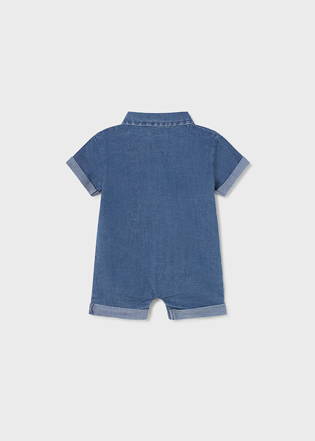 Romper Denim 6-9 mois