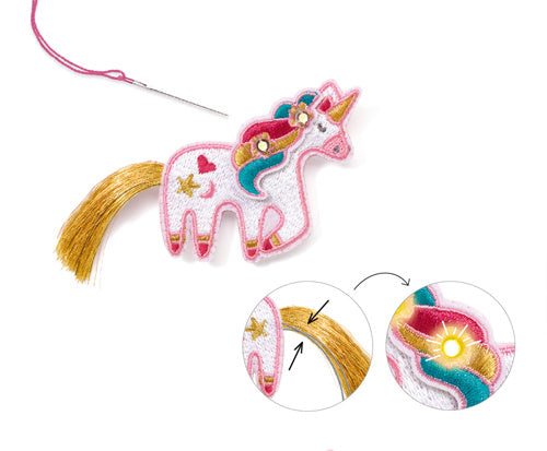 Broche Lumineuse Sweet Licorne